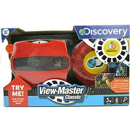 Big Game Toys 3D View Master Discovery Kids Dinosaurs Marine Animals Viewmaster Viewer Box Set