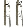 thumbnail image 1 of Big Game Warrior DXT 17 Foot Portable Hunting Tree Stand Ladder (2 Pack), 1 of 8