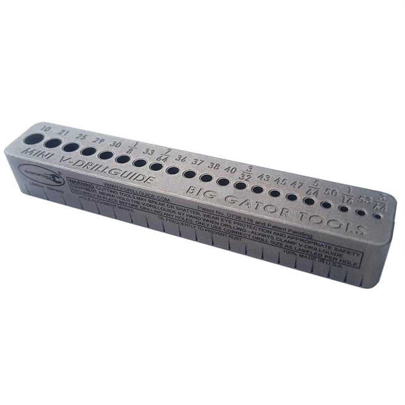 Big Gator Tools SDGMINI MINI V Drill Guide 21 Drill Sizes
