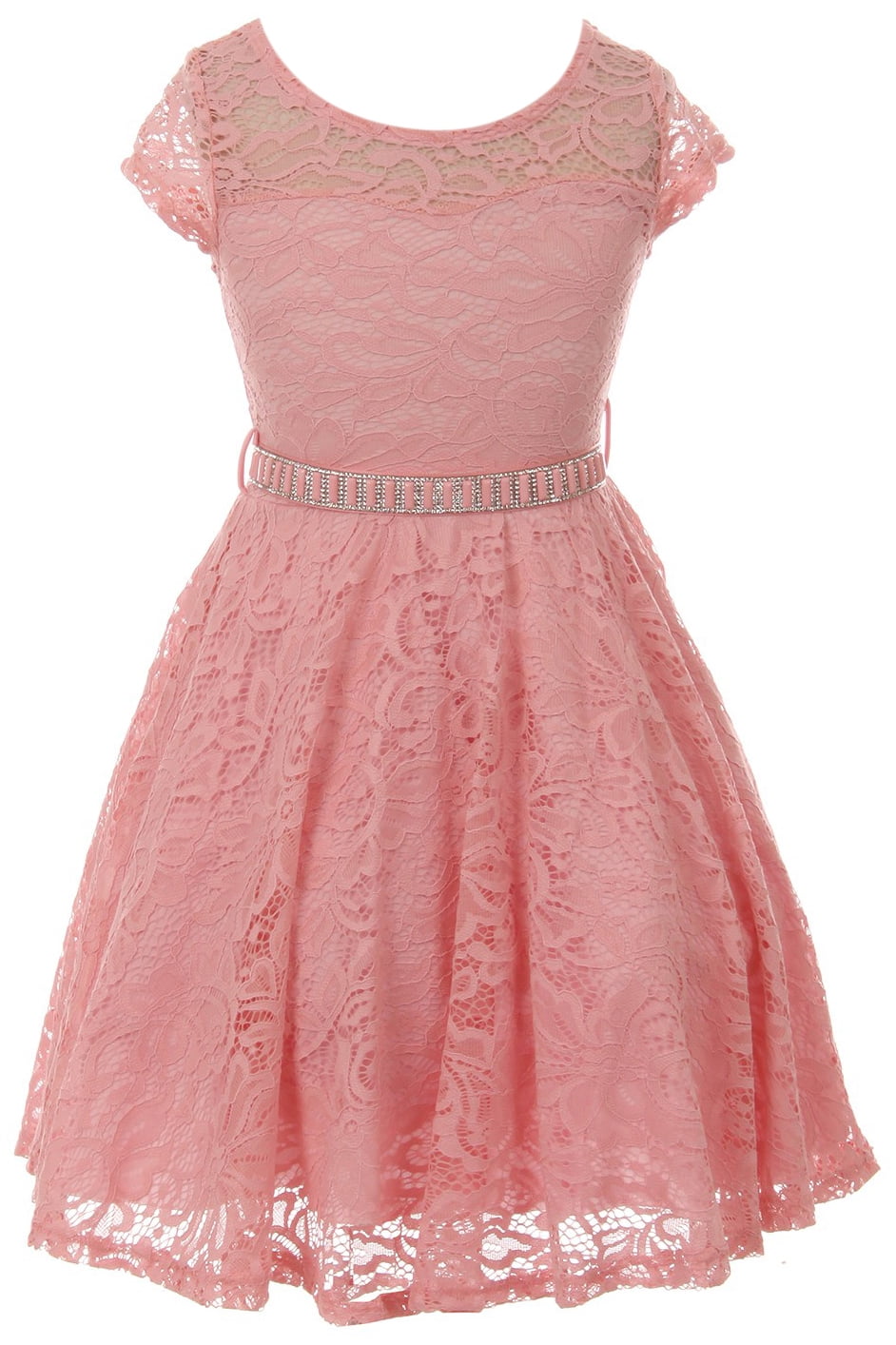 pink skater dress with cap sleeves Eliza J Cap Sleeve Crepe Fit Flare Dress, $158 | Nordstrom