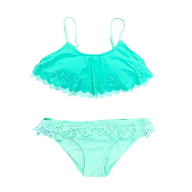 Big Girl Swimsuits 10 12 Swimsuit Girls 1416 Bikini Kids Outfits