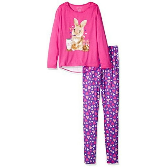 Big Girls' Bunny 2pc Sleepwear Legging Set