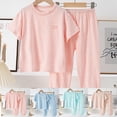 thumbnail image 1 of Big Girls Cute Pajama Sets Long Sleeve Lovely Sleepwear Pjs Multiple Cartoon Jammies,floral 6-12 Months 12-24 Months 2t 3t 4t 5t 6t 7t 8t 9t Children(Khaki,3-4 Years), 1 of 9