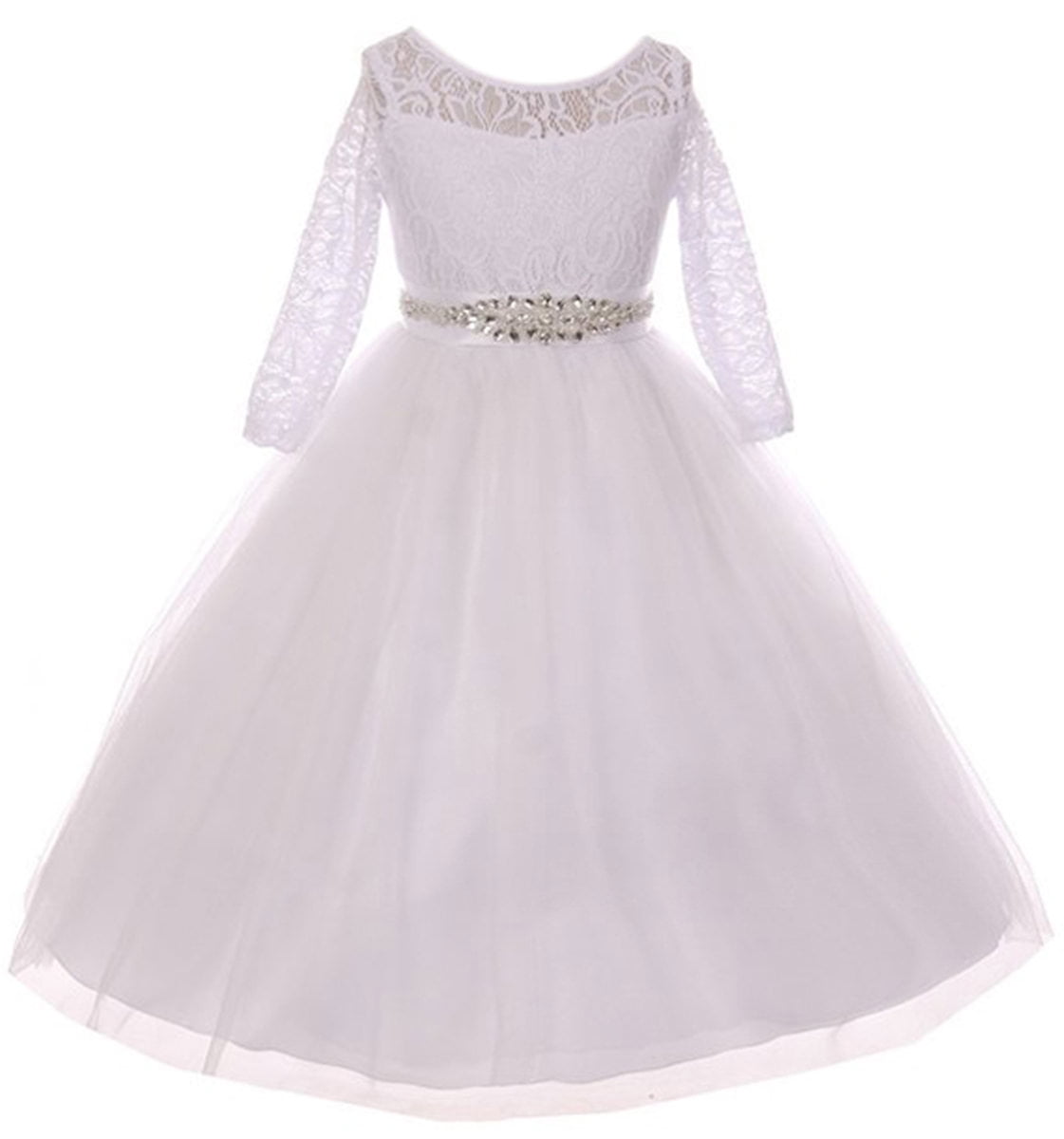 white lace dress size 20 Farida White Lace Maxi Dress - US 14