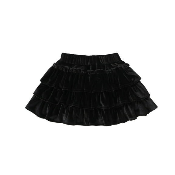 Big Girls Dresses Cake Skirt Short Skirt Short Pleated Skirt Half Skirt Dress Fall Clothes Size 11-12T