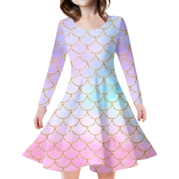 Tween Girls Dresses Sparkling Pretty Sequin Slim Fit Girls Pageant Dress