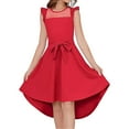 thumbnail image 1 of Big Girls Dresses Trendy Everyday Wear Outdoor Adventures And Casual Occasions Stylish Design Girls' Special Occasion Dresses Size 11-12T, 1 of 5