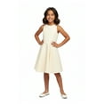 thumbnail image 1 of Big Girls Fit and Flare Jacquard Dress in Longer Length, 1 of 1