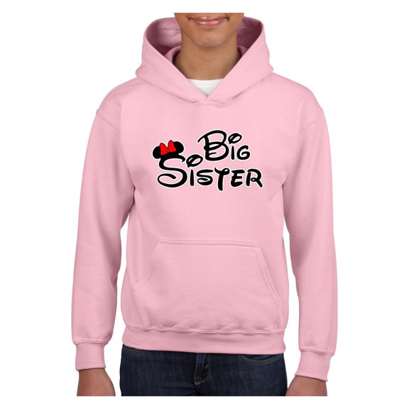 IWPF - Big Girls Hoodies and Sweatshirts - Big Sister