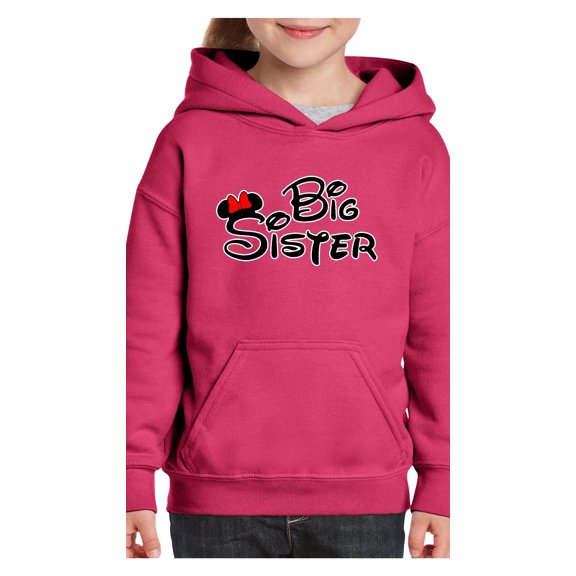 Big Girls Hoodies and Sweatshirts - Big Sister