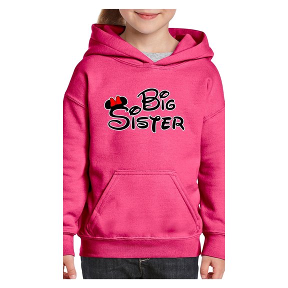 Big Girls Hoodies and Sweatshirts - Big Sister