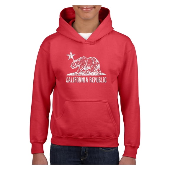 Big Girls Hoodies and Sweatshirts - California Bear