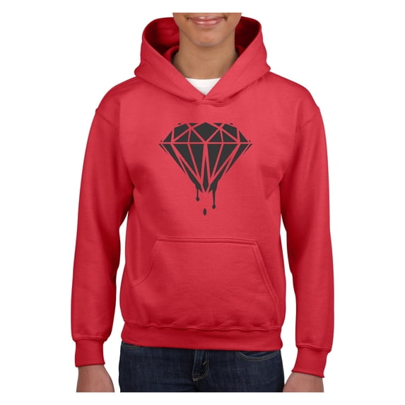 Big Girls Hoodies and Sweatshirts - Diamond