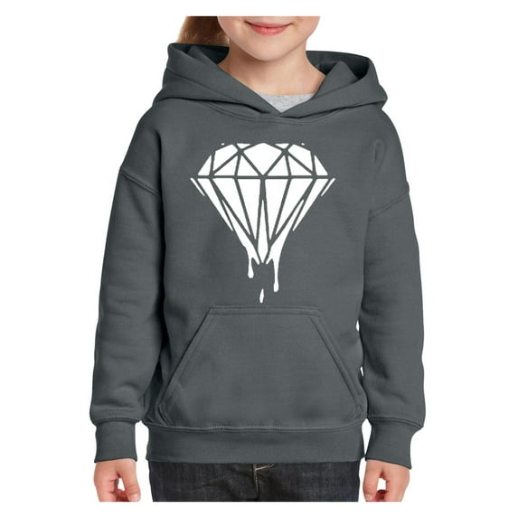 Big Girls Hoodies and Sweatshirts - Diamond