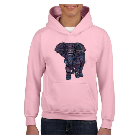Big Girls Hoodies and Sweatshirts - Elephant