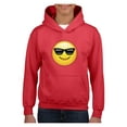thumbnail image 1 of Big Girls Hoodies and Sweatshirts - Emoji with Sunglasses, 1 of 5