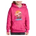thumbnail image 1 of Big Girls Hoodies and Sweatshirts - Flamingo, 1 of 5