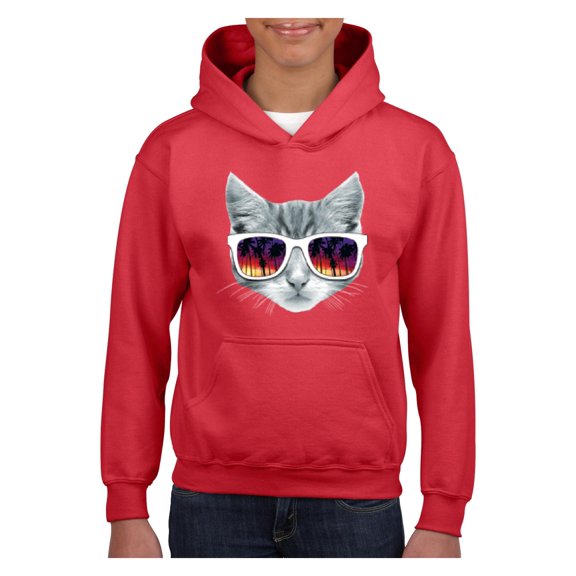 Big Girls Hoodies and Sweatshirts - Kitty
