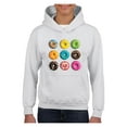 thumbnail image 1 of Big Girls Hoodies and Sweatshirts - Love Food Donuts Doughnuts, 1 of 5
