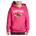 thumbnail image 1 of Big Girls Hoodies and Sweatshirts - Maryland Flag, 1 of 5