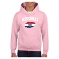 thumbnail image 1 of Big Girls Hoodies and Sweatshirts - Missouri Flag, 1 of 5