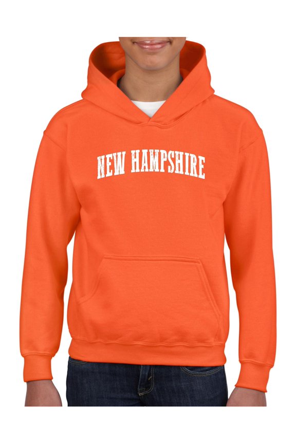 Big Girls Hoodies and Sweatshirts - New Hampshire