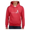 thumbnail image 1 of Big Girls Hoodies and Sweatshirts - Sailing Heartbeat, 1 of 5