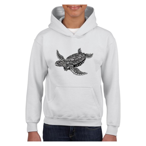 Big Girls Hoodies and Sweatshirts - Sea Turtle Hawaii
