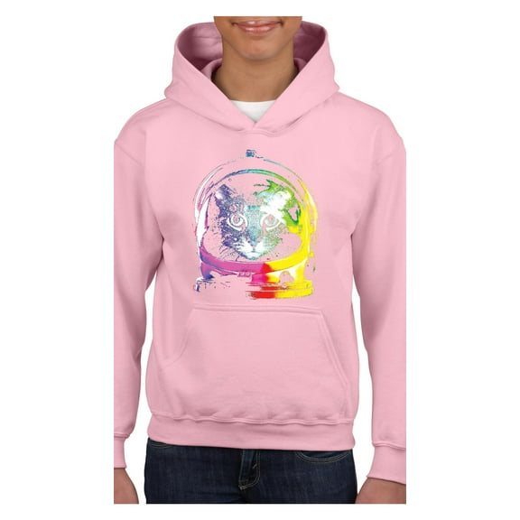 Big Girls Hoodies and Sweatshirts - Space Cat