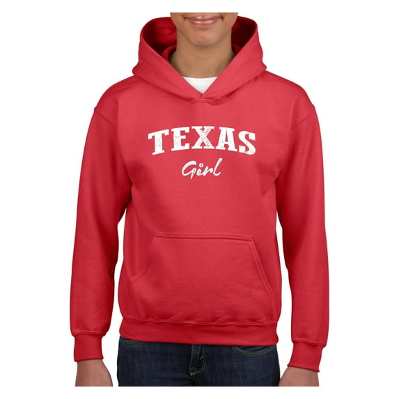 Big Girls Hoodies and Sweatshirts - Texas Girl