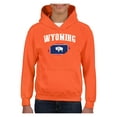 thumbnail image 1 of Big Girls Hoodies and Sweatshirts - Wyoming Flag, 1 of 5
