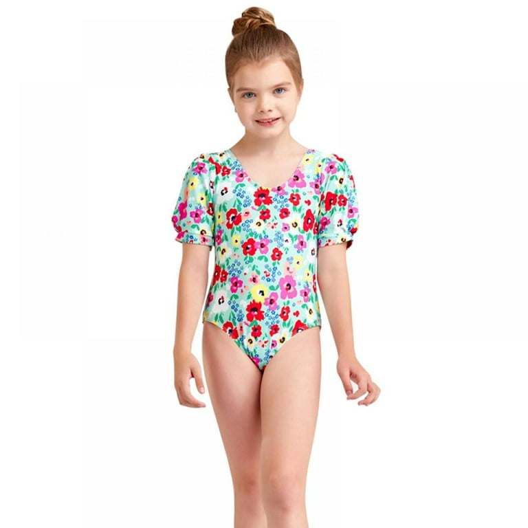 Disney Lilo & Stitch Little Girls One Piece Bathing Suit Toddler to Big Kid  