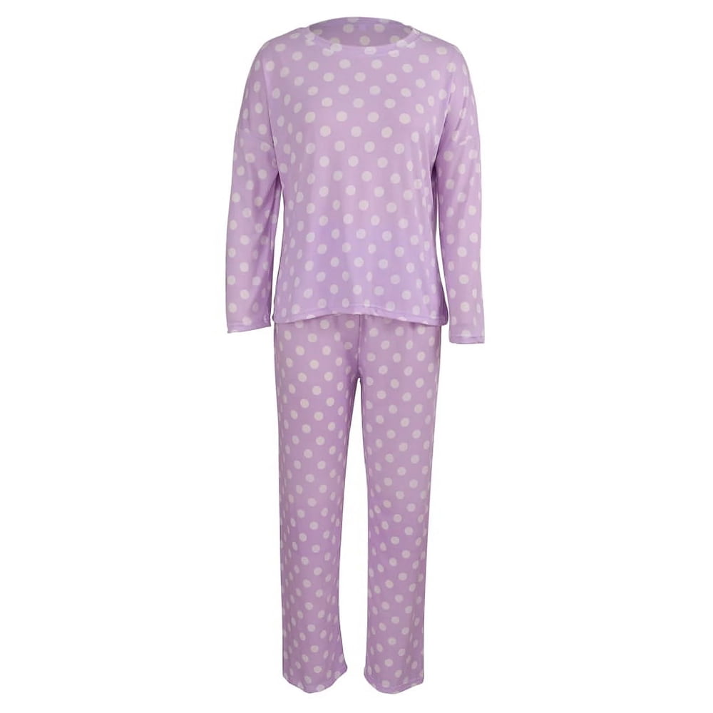 Big Girls Pajamas Set Cute Long Sleeve and Pant Casual Loungewear