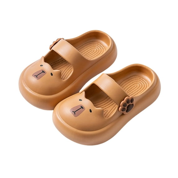 Big Girls Slippers Soft Sole Pool Beach Outdoor Casual Sandals Lightweight Water Shoes For Kids Size 11.5-12T