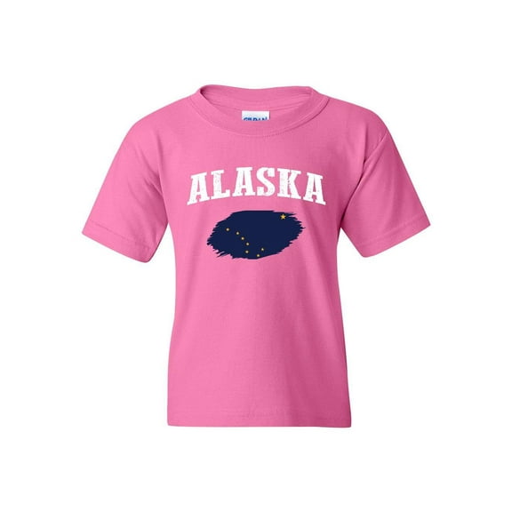 Big Girls T-Shirts and Tank Tops - Alaska Flag