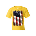 thumbnail image 1 of Big Girls T-Shirts and Tank Tops - American Flag 4th of July, 1 of 5