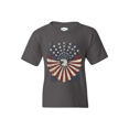 thumbnail image 1 of Big Girls T-Shirts and Tank Tops - American Flag 4th of July, 1 of 5
