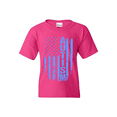 thumbnail image 1 of Big Girls T-Shirts and Tank Tops - Autism Flag, 1 of 5