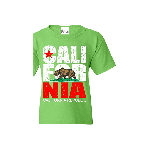 Big Girls T-Shirts and Tank Tops - California Cali