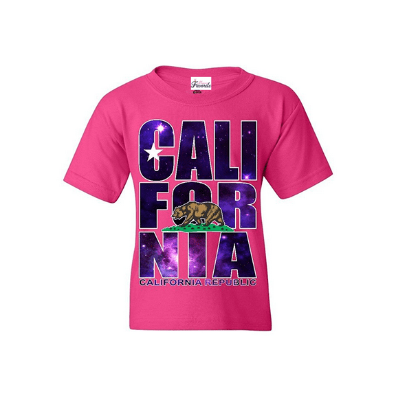 Big Girls T-Shirts and Tank Tops - California Cali