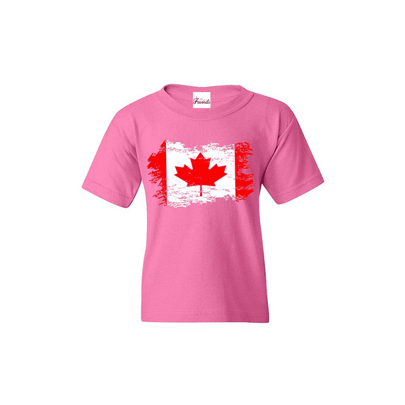 Big Girls T-Shirts and Tank Tops - Canada Flag
