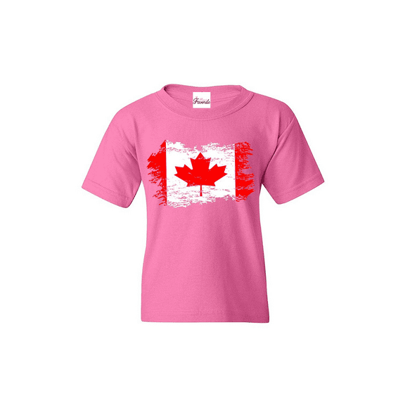 Big Girls T-Shirts and Tank Tops - Canada Flag