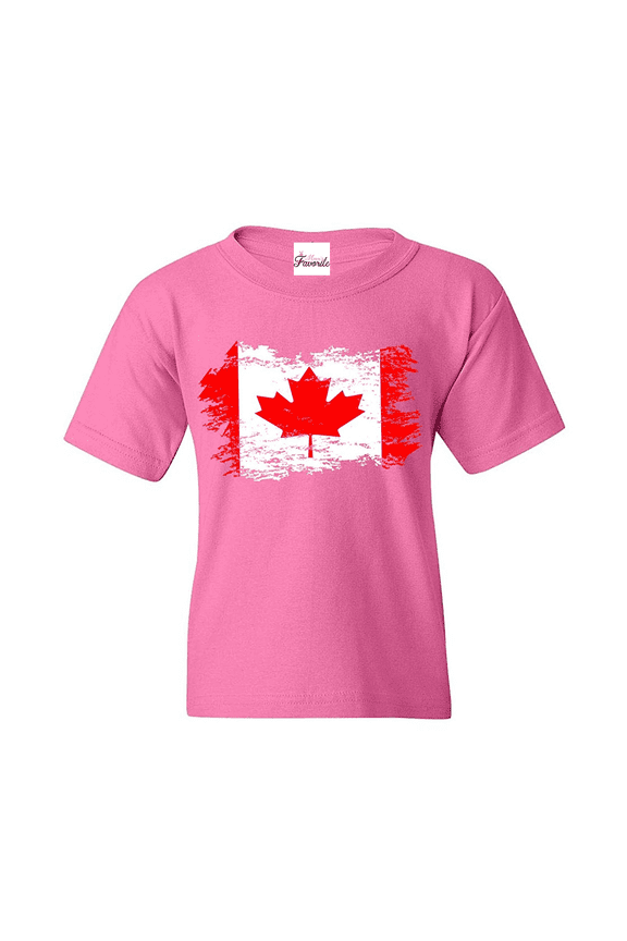 Big Girls T-Shirts and Tank Tops - Canada Flag