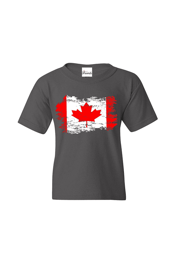 Big Girls T-Shirts and Tank Tops - Canada Flag