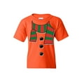 thumbnail image 1 of Big Girls T-Shirts and Tank Tops - Christmas Snowman Scarf, 1 of 5