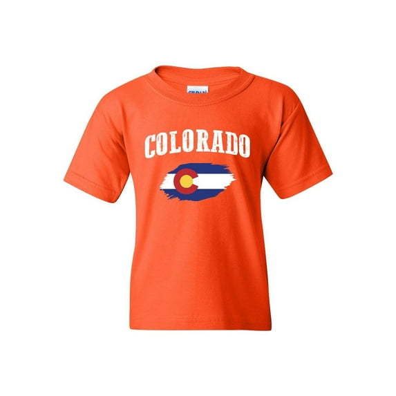 Big Girls T-Shirts and Tank Tops - Colorado Flag
