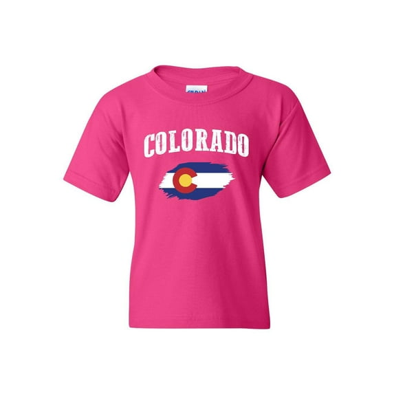 IWPF - Big Girls T-Shirts and Tank Tops - Colorado Flag