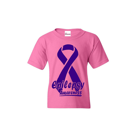 Big Girls T-Shirts and Tank Tops - Epilepsy Ribbon