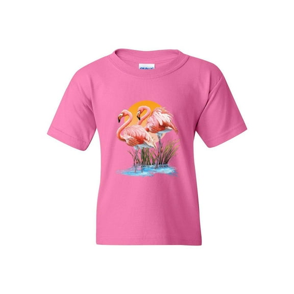 IWPF - Big Girls T-Shirts and Tank Tops - Flamingo