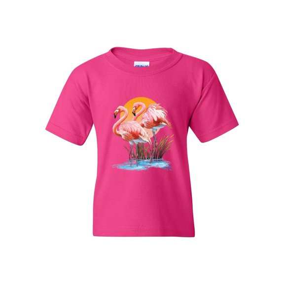 Big Girls T-Shirts and Tank Tops - Flamingo